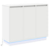 LED-pöytätaso Valkoinen 90 x 32 x 75 cm Tekninen puu