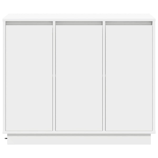 LED-pöytätaso Valkoinen 90 x 32 x 75 cm Tekninen puu