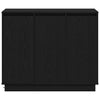 LED-pöytätaso Musta tammi. 90 x 32 x 75 cm Tekninen puu