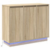 LED-pöytätaso Sonoman tammi 90 x 32 x 75 cm Tekninen puu
