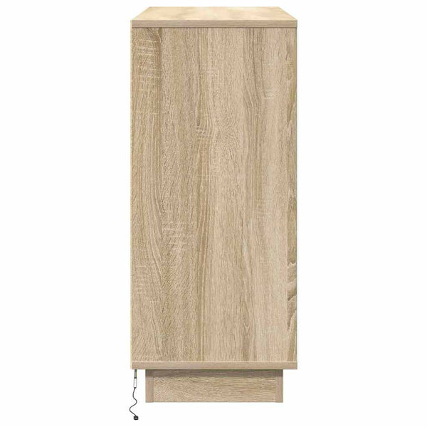 LED-pöytätaso Sonoman tammi 90 x 32 x 75 cm Tekninen puu