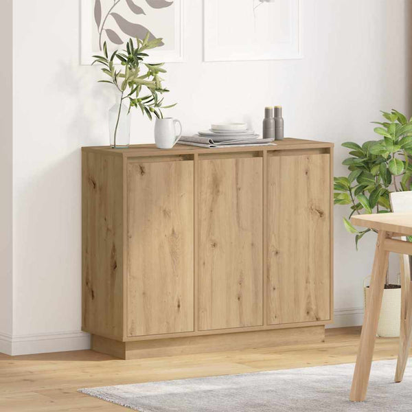 LED-pöytätaso Artisan tammi 90 x 32 x 75 cm Tekninen puu