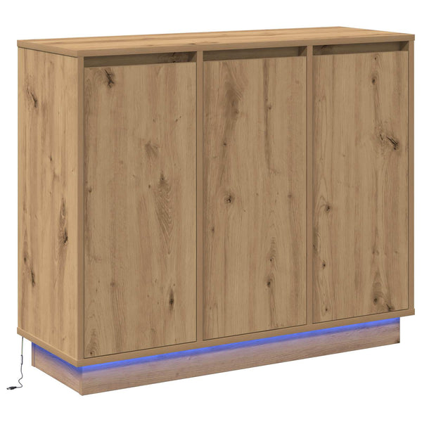 LED-pöytätaso Artisan tammi 90 x 32 x 75 cm Tekninen puu