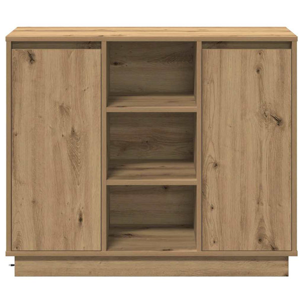LED-pöytätaso Artisan tammi 90 x 32 x 75 cm Tekninen puu