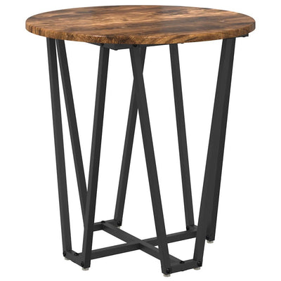 Musta sivupöytäsetti Radoviciu (2 pcs, savustettu tammi)