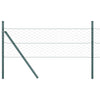 Kuusikulmainen aidan maapohjauskappale 25 x 1 m Metsänvihreä