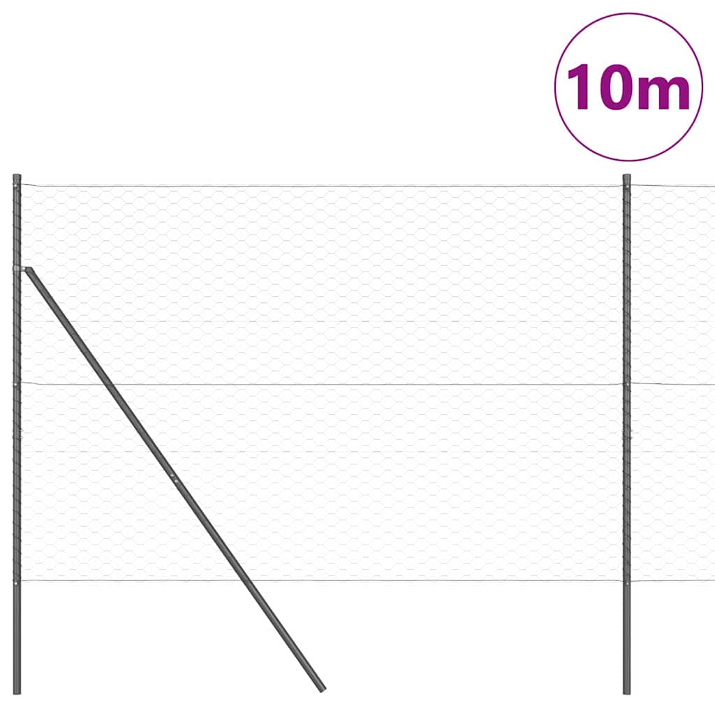 1.6 x 10 m aita, harmaa ja paalujen kanssa