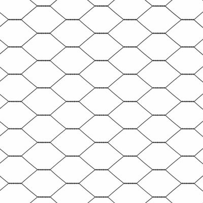 Aita paalujen kanssa Harmaa 0.8 x 25 m