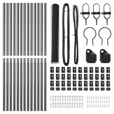 Aita paalujen kanssa Harmaa 1 x 25 m