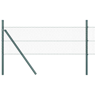 Aita paalujen kanssa Harmaa 0.4 x 50 m