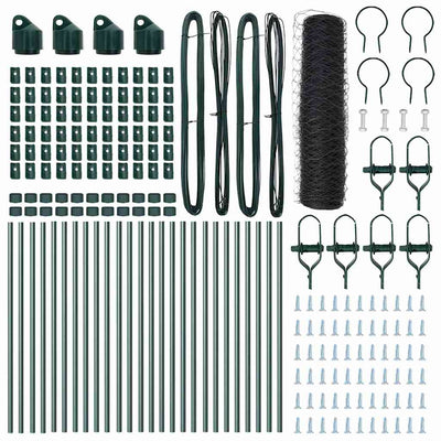 Aita paalujen kanssa Harmaa 0.6 x 50 m