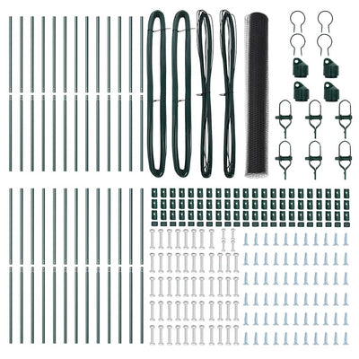 Aita paalujen kanssa Harmaa 1.2 x 50 m