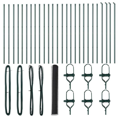 Aita paalujen kanssa Harmaa 1.4 x 50 m