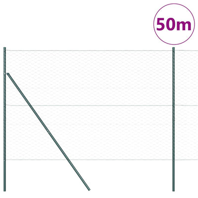 Aita paalujen kanssa Harmaa 1.5 x 50 m