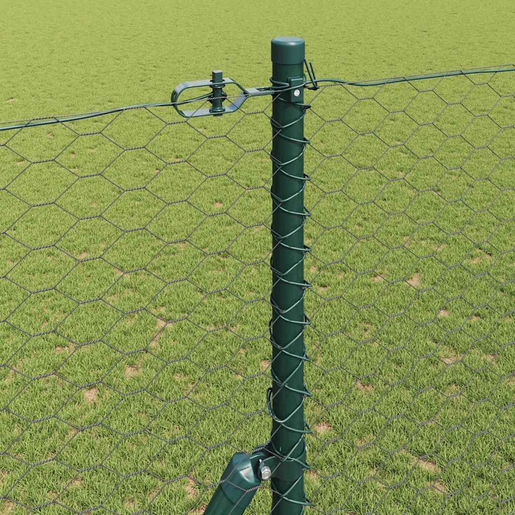 1.6 x 50 m aita paaluilla Harmaa