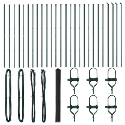 Aita paalujen kanssa Harmaa 1.6 x 50 m