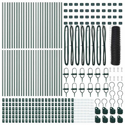 Aita paalujen kanssa Harmaa 0.4 x 100 m