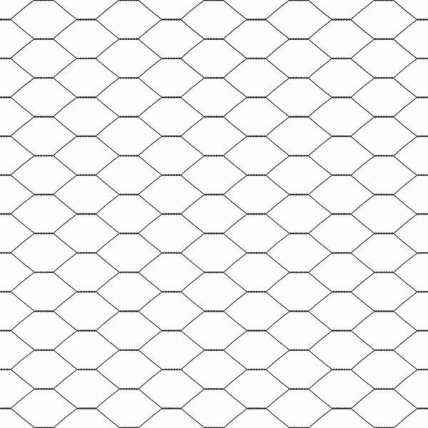 Kuusikulmainen aidan maapohjauskappale 100 x 0,8 m Harmaa