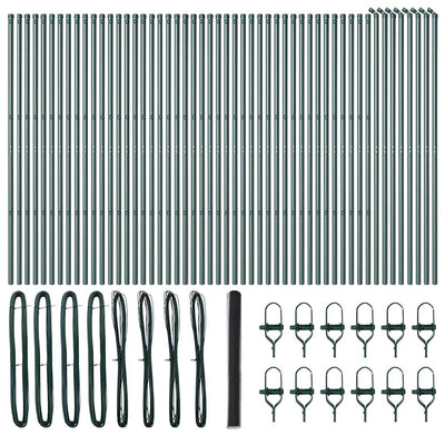 Aita paalujen kanssa Harmaa 1.5 x 100 m