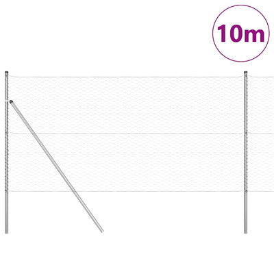 Aita paalujen kanssa Hopea 1 x 10 m