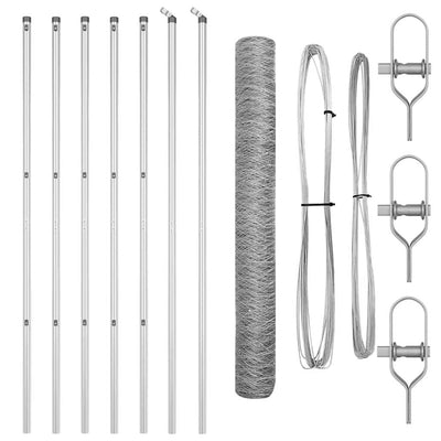 Aita paalujen kanssa Hopea 1.4 x 10 m