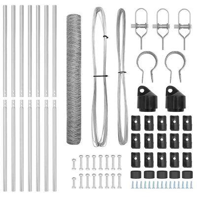 Aita paalujen kanssa Hopea 1.4 x 10 m