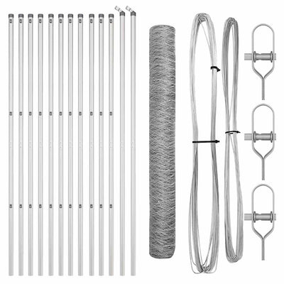 Aita paalujen kanssa Hopea 1 x 25 m