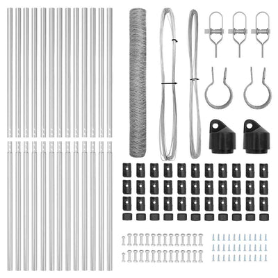 Aita paalujen kanssa Hopea 1.4 x 25 m