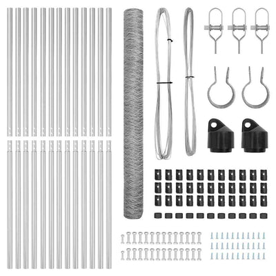 Aita paalujen kanssa Hopea 1.5 x 25 m