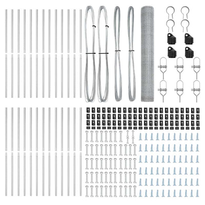 Aita paalujen kanssa Hopea 1 x 50 m