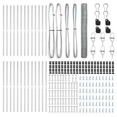 Aita paalujen kanssa Hopea 1 x 50 m