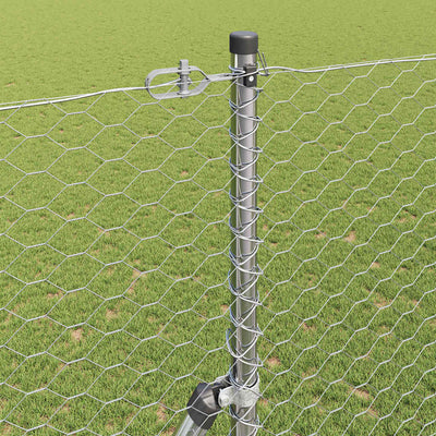 Aita paalujen kanssa Hopea 1.5 x 50 m