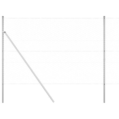Aita paalujen kanssa Hopea 1.6 x 100 m