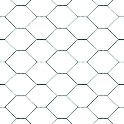 Aita paalujen kanssa Vihreä 0.8 x 10 m