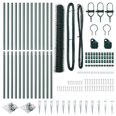 Aita paalujen kanssa Vihreä 1 x 25 m