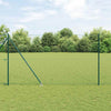 Kuusikulmainen aita pylväällä 25 x 1,5 m PVC-pinnoitettu teräs