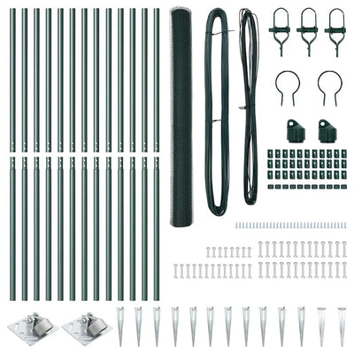 Aita paalujen kanssa Vihreä 1.6 x 25 m