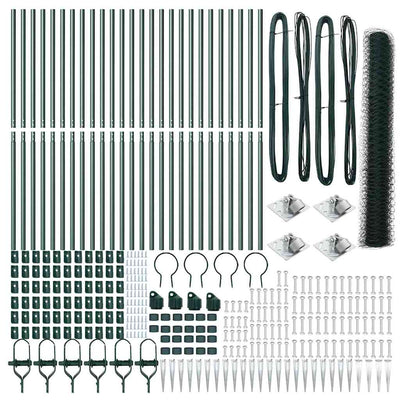 Aita paalujen kanssa Vihreä 1.2 x 50 m