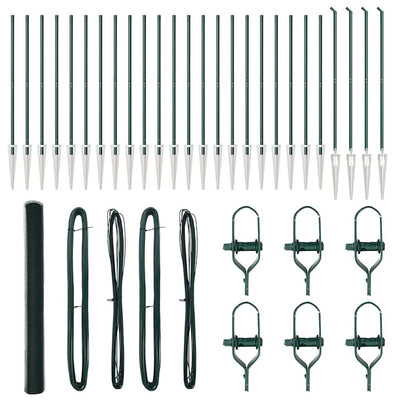Aita paalujen kanssa Vihreä 1.5 x 50 m