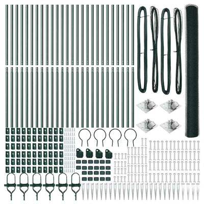 Aita paalujen kanssa Vihreä 1.6 x 50 m