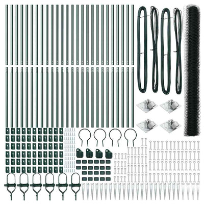 Aita paalujen kanssa Vihreä 1.6 x 50 m