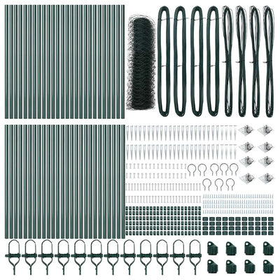 Aita paalujen kanssa Vihreä 0.5 x 100 m