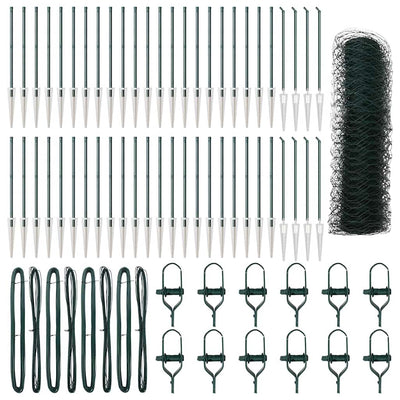 Aita paalujen kanssa Vihreä 0.8 x 100 m
