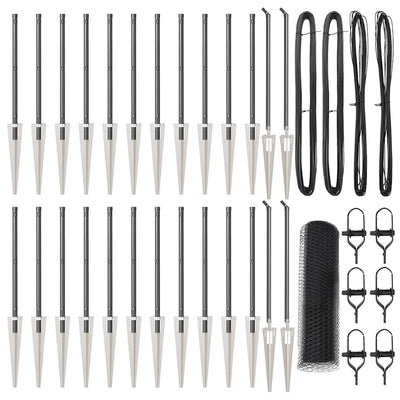 Aita paalujen kanssa Harmaa 1 x 50 m