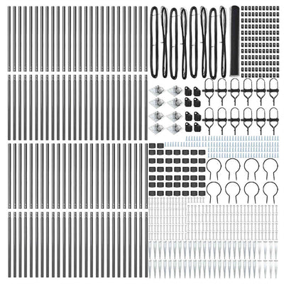 Aita paalujen kanssa Harmaa 1.2 x 100 m