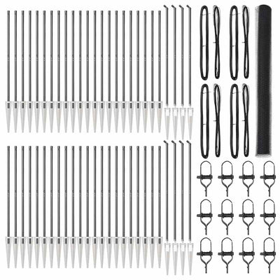 Aita paalujen kanssa Harmaa 1.6 x 100 m