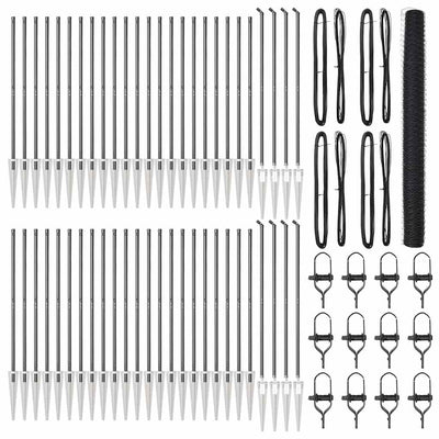 Aita paalujen kanssa Harmaa 1.6 x 100 m