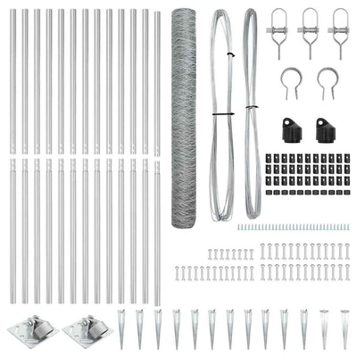 Aita paalujen kanssa Hopea 1.2 x 25 m