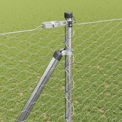 Aita paalujen kanssa Hopea 1.6 x 50 m