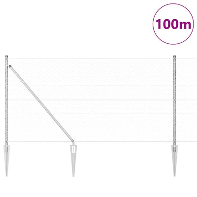 Aita paalujen kanssa Hopea 1 x 100 m